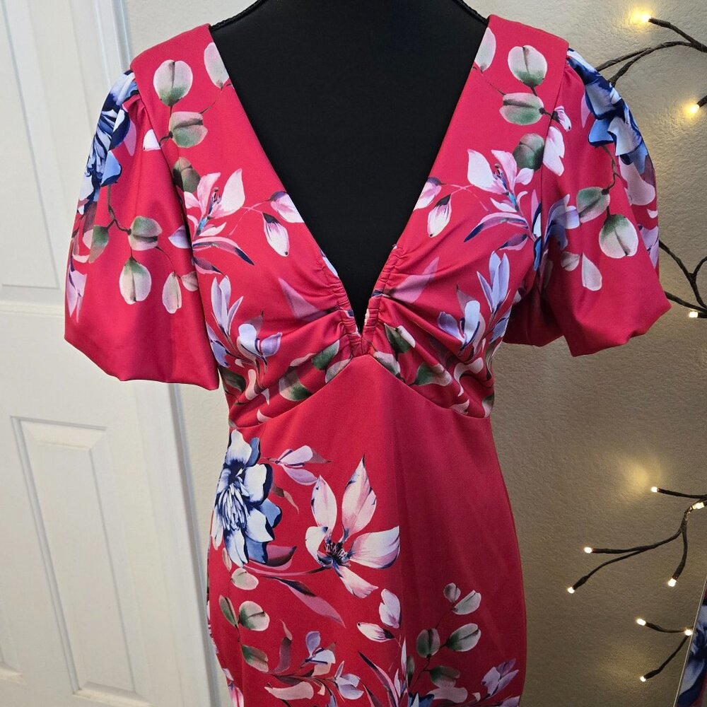 Guess Size 6 Pink/Floral Cocktail Dress - EUC
